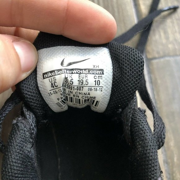 Nike Kids T-Run 5 443991-007 Multicolor Lace Up Sneakers Shoes Size 4c - Picture 9 of 9